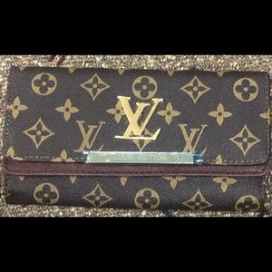 Designer Inspired Lois Vuitton wallet